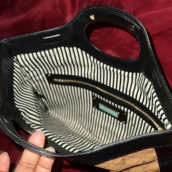 L.A.M.B. Black and Tan Clutch - Picture 13 of 15